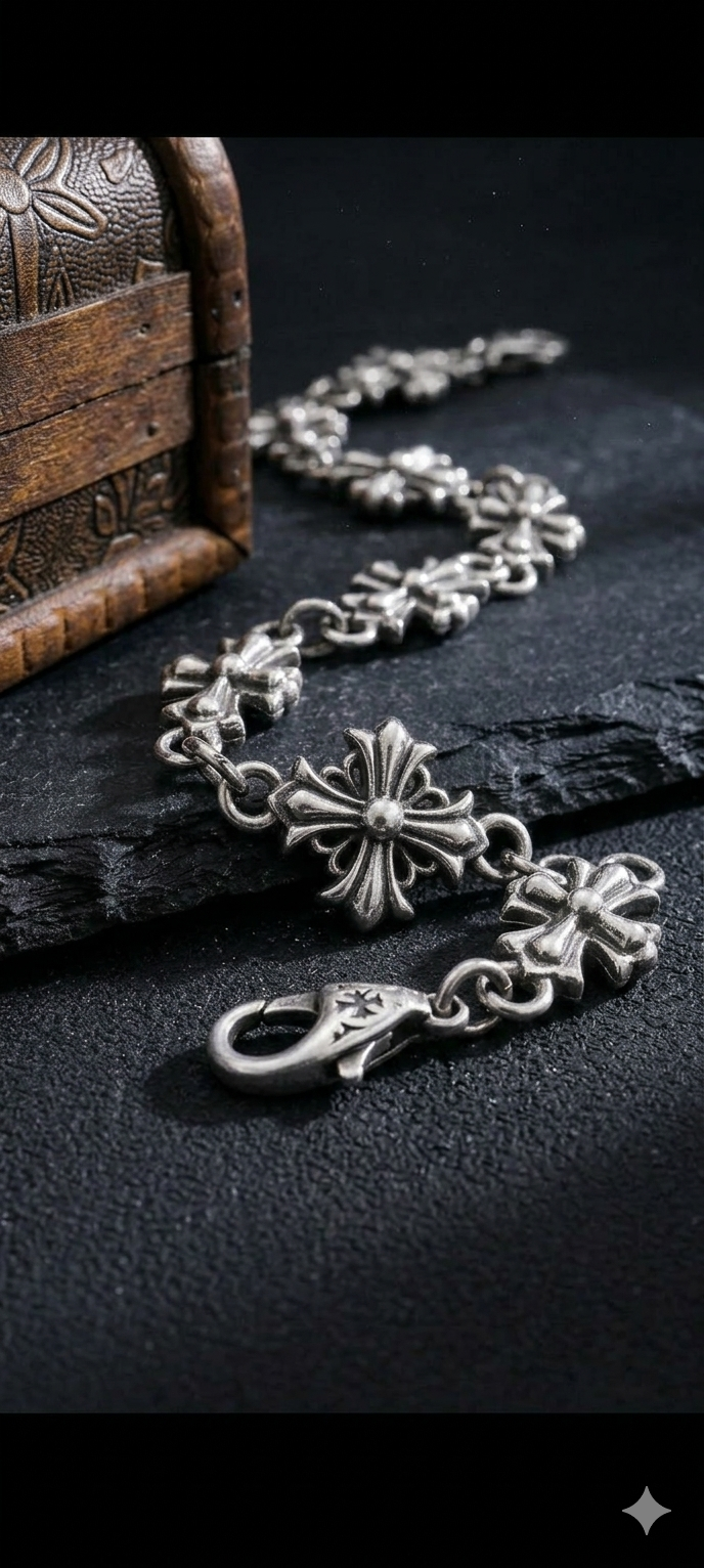 Nocturne Cross Bracelet