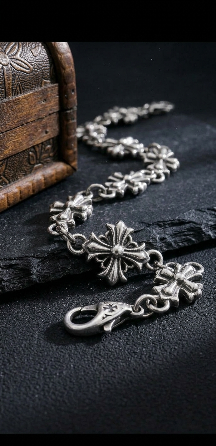 Nocturne Cross Bracelet